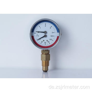 Manometer mit Anschluss unten